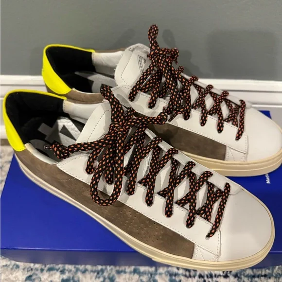 P448 Men’s Jack Sneaker Brown Suede Size 44 - Picture 2 of 9